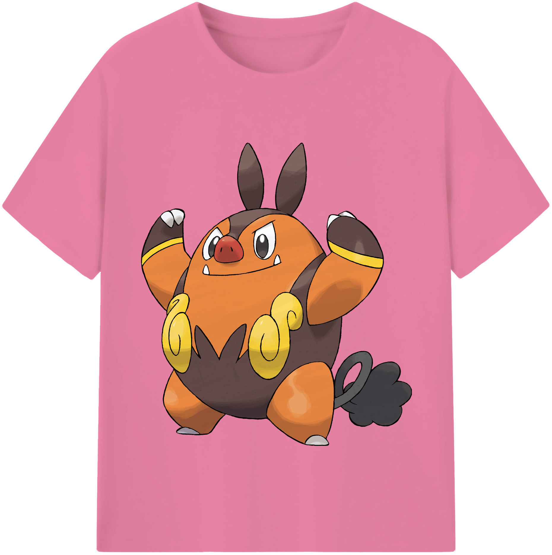 （画像用） ポケットモンスター Pokémon 綿100％半袖Tシャツ（フロントプリント）